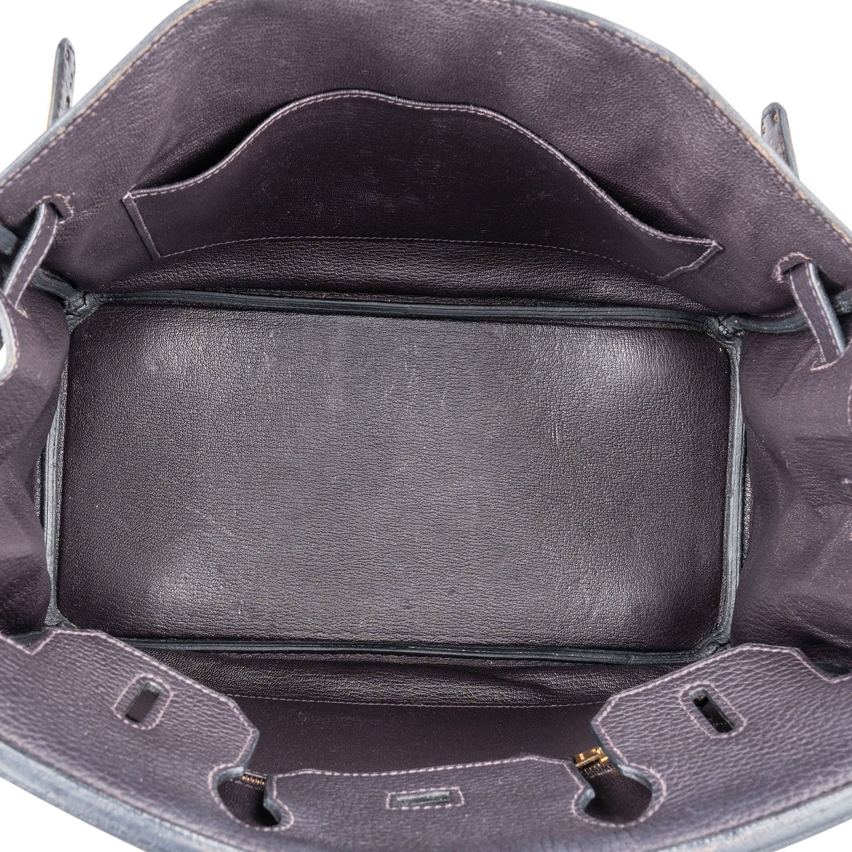 Hermès Prunoir Deep Blue Togo Leather Birkin 30 Handbag