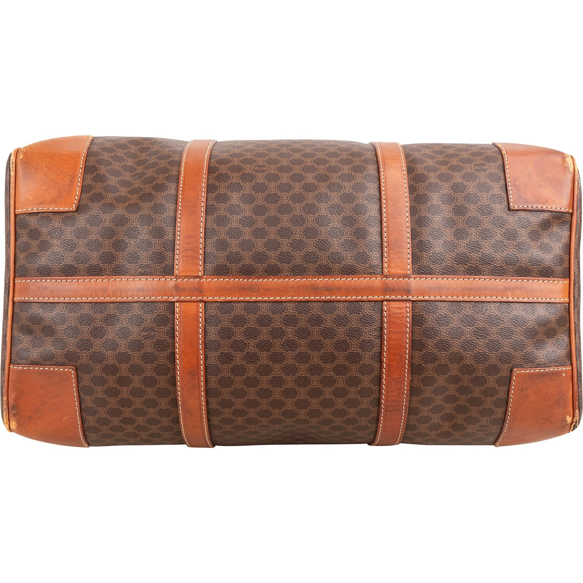 Celine Monogram Macadam Canvas Boston 45 Travel Bag