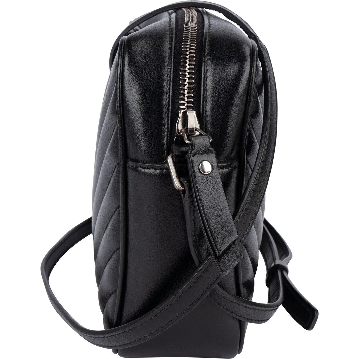 Saint Laurent Quilted Leather Lou Camera Crossbody Bag