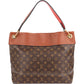 Louis Vuitton Monogram Canvas Tuileries Hobo Shoulder Bag
