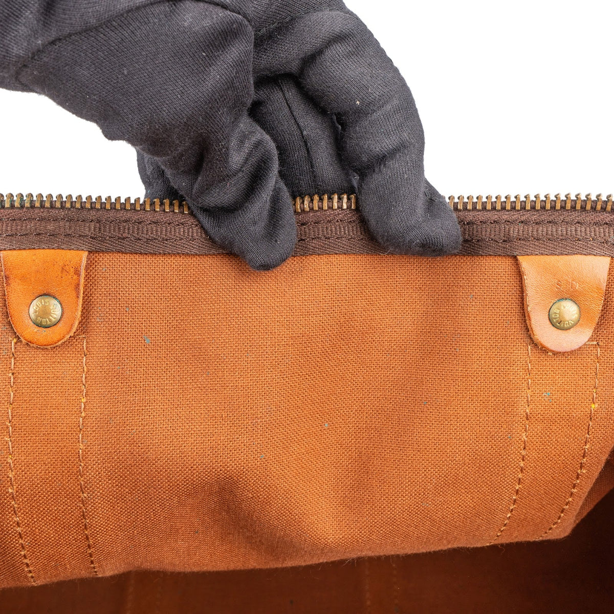 Louis Vuitton Canvas Keepall 60 Bandoulière Reisetasche, Bild 10 von 10