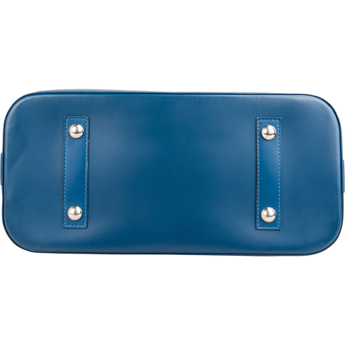 Louis Vuitton Blue Epi Leather Alma GM Handbag