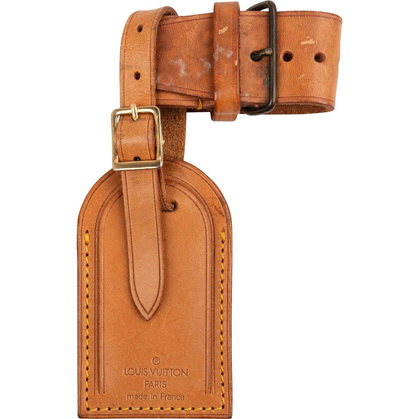 Louis Vuitton Vachetta Leather Luggage Tag Set