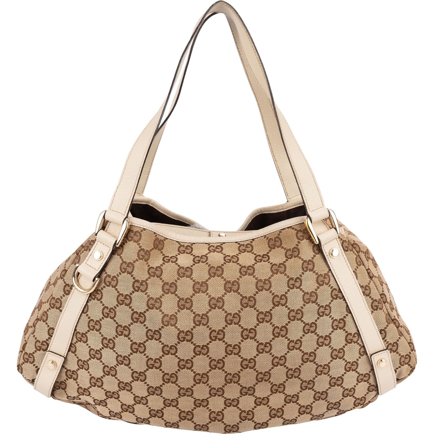 Gucci Monogram GG Canvas Abbey D-Ring Hobo Shoulder Bag