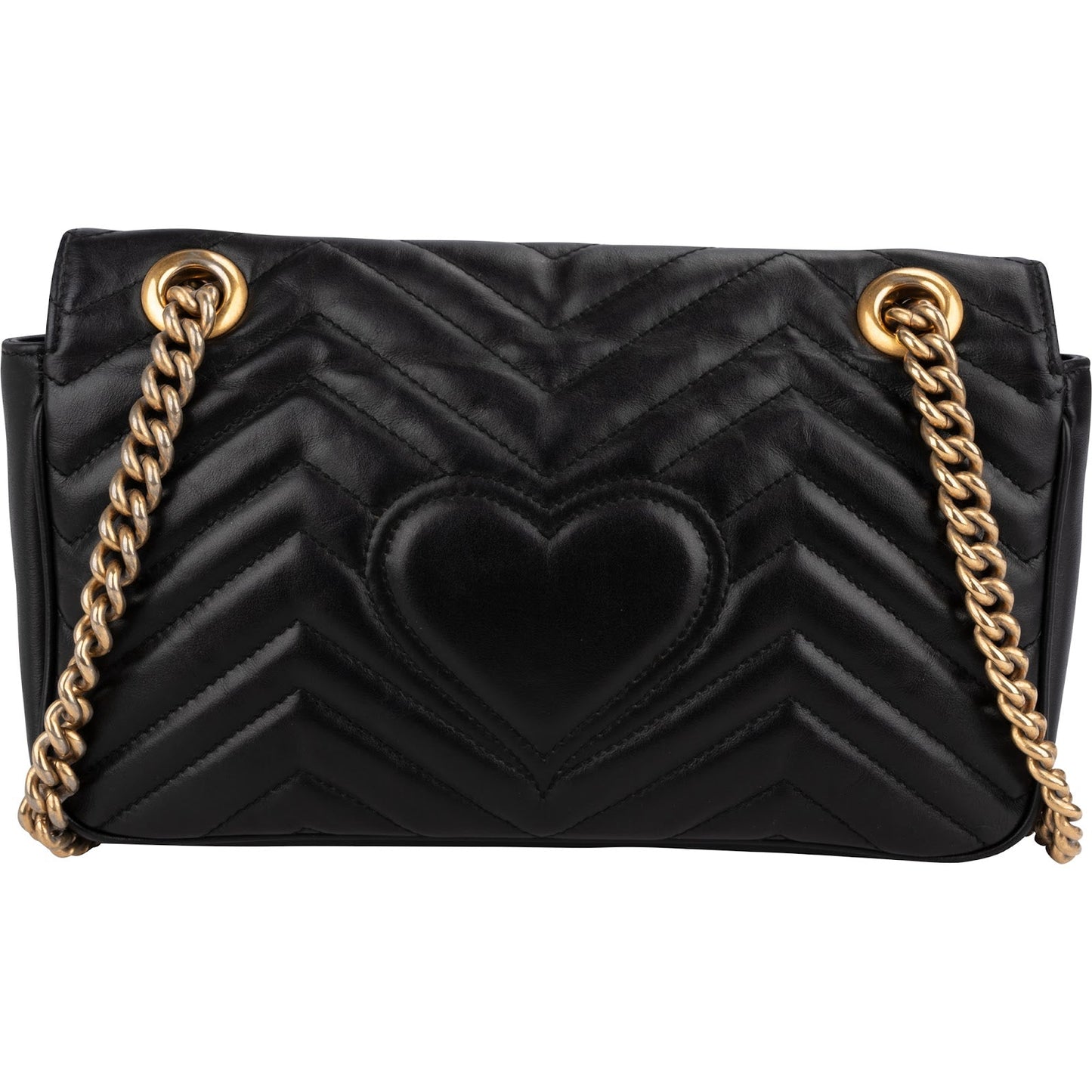 Gucci Matelassé Leather GG Marmont Shoulder Crossbody Bag