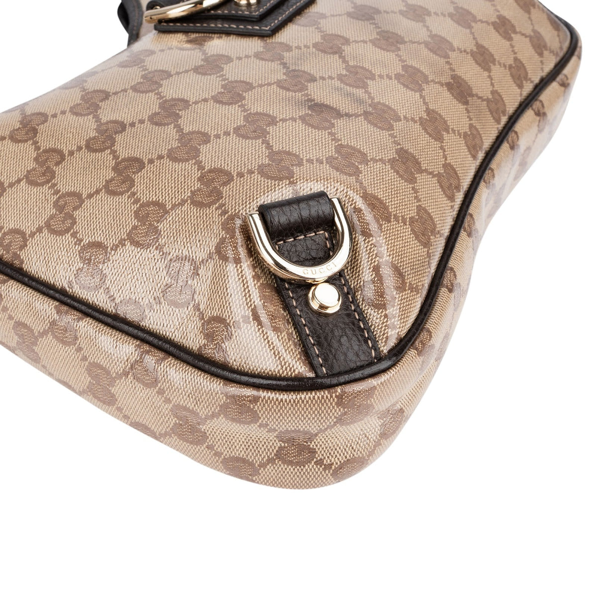 Gucci Monogram GG Coated Canvas Abbey D-Ring Shoulder Bag