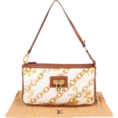 Louis Vuitton Limited Signature Charms Pochette Accessoires Handbag
