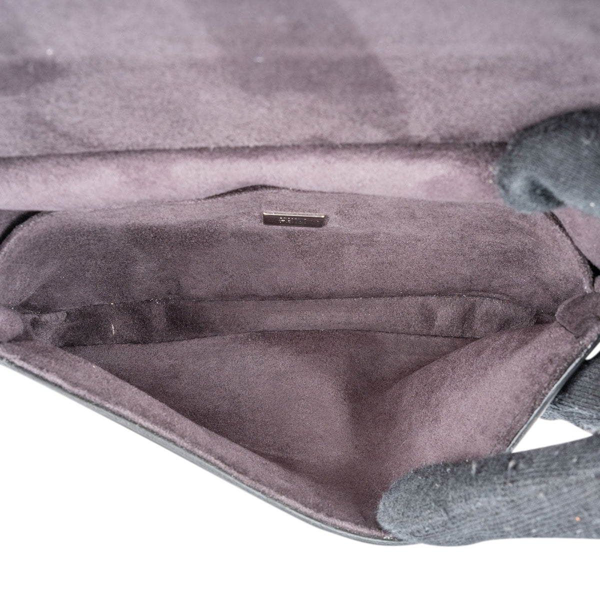 Fendi Baguette Double Flap Plexi Studs Umhängetasche, Bild 8 von 11