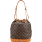 Louis Vuitton Monogram Canvas Sac Noé Grande Shoulder Bag