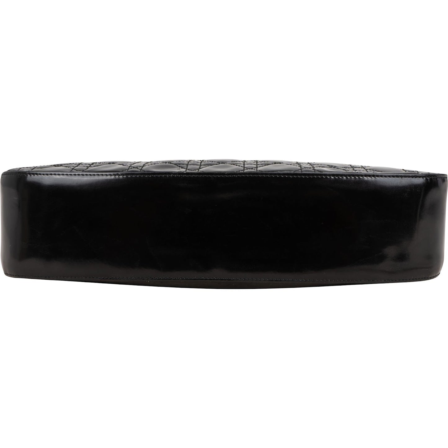 Christian Dior Patent Leather Cannage Shoulder Bag