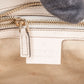 Gucci Monogram GG Canvas Sherry Line White Tote Shoulder Bag