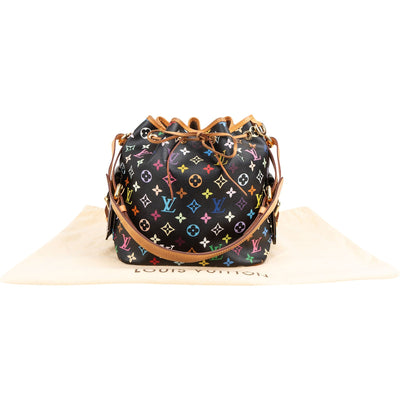 Louis Vuitton Monogram Murakami Multicolor Sac Noé Petit Shoulder Bag