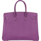 Hermès Violet Epsom Leather Birkin 35 Handbag