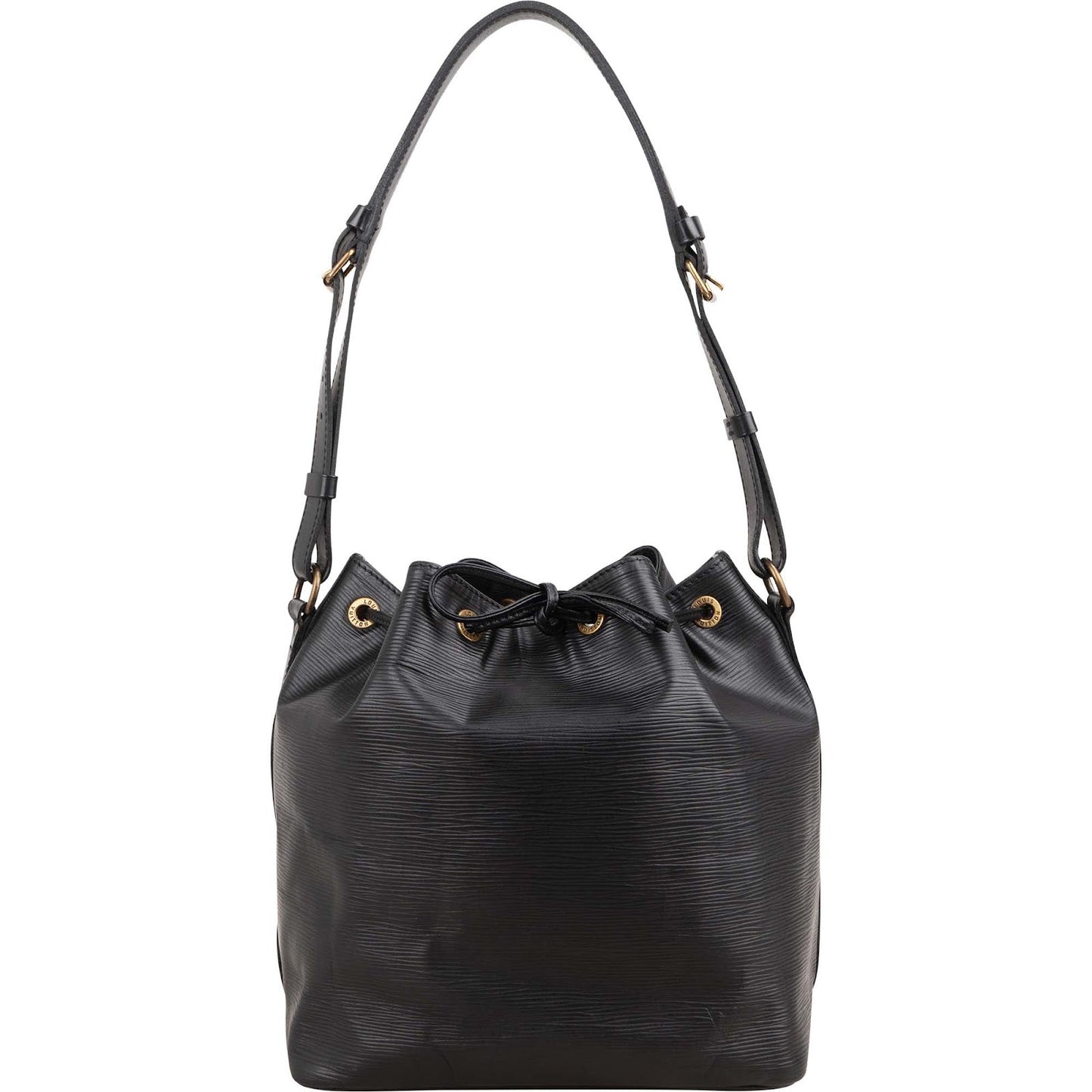 Louis Vuitton Noir Epi Leather Sac Noé Petit Shoulder Bag