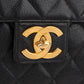 Chanel Quilted Caviar Leather 24K Top Handle Briefcase Handbag