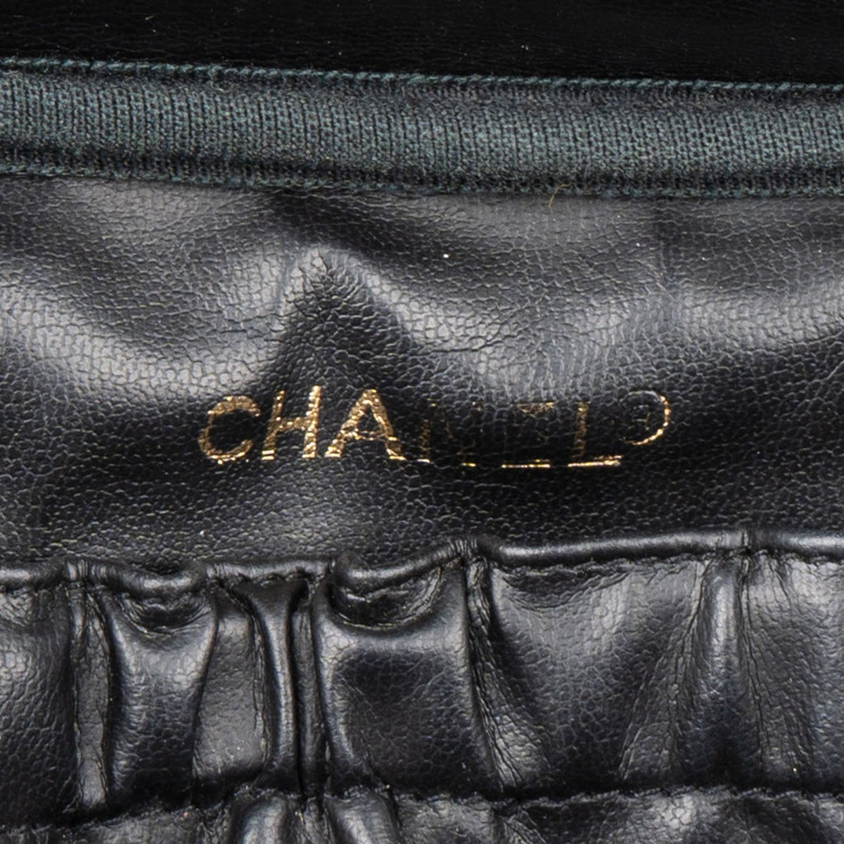 Chanel Caviar Leather Vanity Case Handbag
