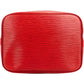 Louis Vuitton Red Epi Leather Sac Noé Grande Shoulder Bag