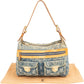 Louis Vuitton Monogram Denim Baggy PM Shoulder Bag