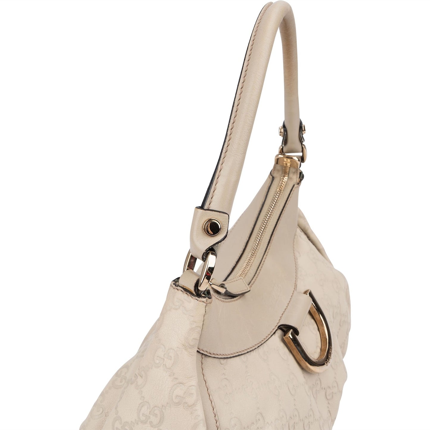 Gucci Guccissima Leather Abbey D-Ring Shoulder Bag