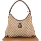 Gucci Monogram GG Abbey D-Ring Hobo Shoulder Bag