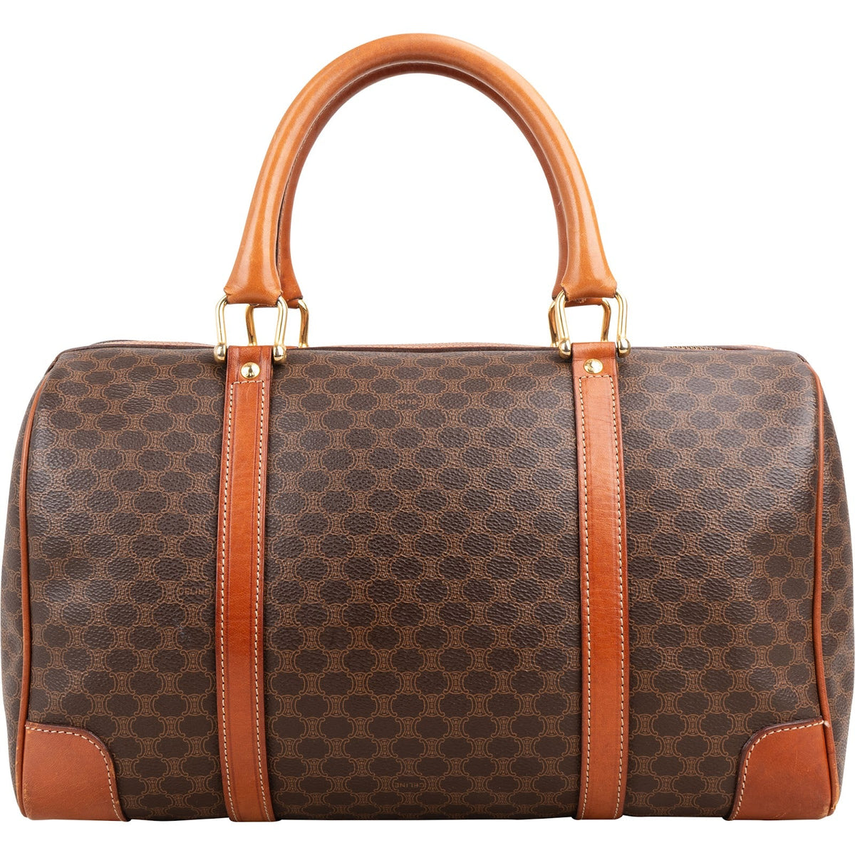 Celine Monogram Macadam Boston 35 Handbag