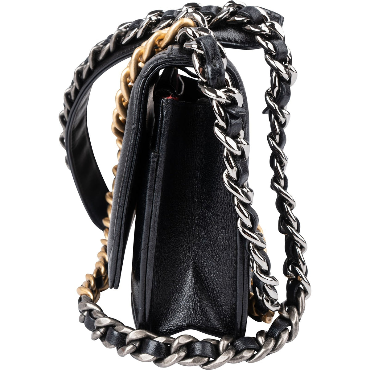 Chanel 19 Quilted Lambskin Chanel Wallet On Chain Crossbody Bag