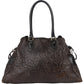 Fendi Croc-Embossed Leather Tote Shoulder Bag