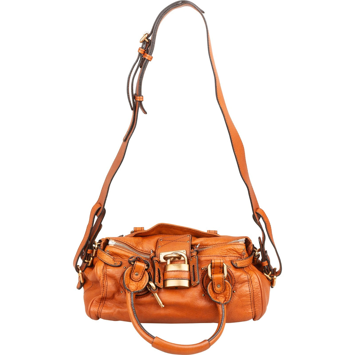 Chloé Leather Paddington Crossbody Handbag