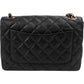 Chanel Quilted Lambskin 24K Gold Single Flap Shoulder Bag
