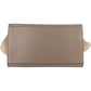 Céline Drummed Calfskin and Suede Trapeze Handbag
