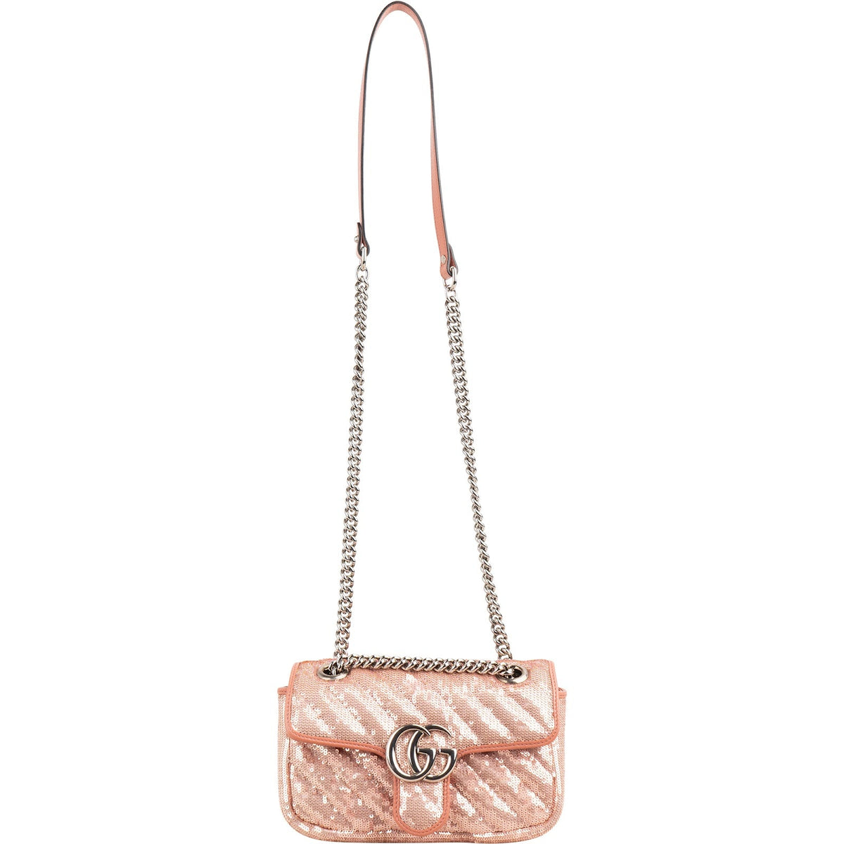 Gucci GG Marmont Small mit Pailletten – Ansicht 9