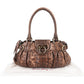 Salvatore Ferragamo Python Marisa Satchel Shoulder Bag