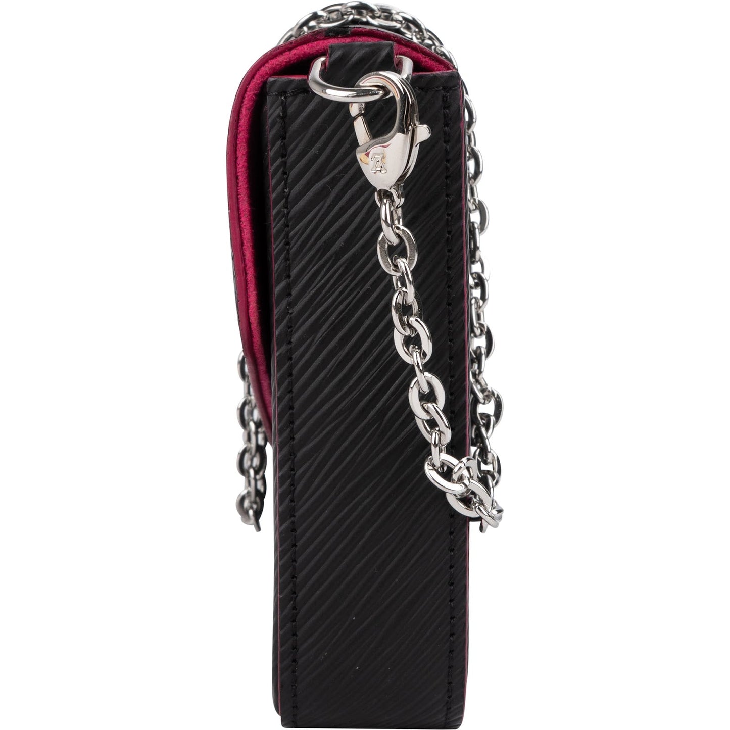 Louis Vuitton Noir Epi Leather Bicolor Pochette Felicie Crossbody Bag