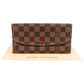 Louis Vuitton Monogram Damier Ebene Emilie Wallet
