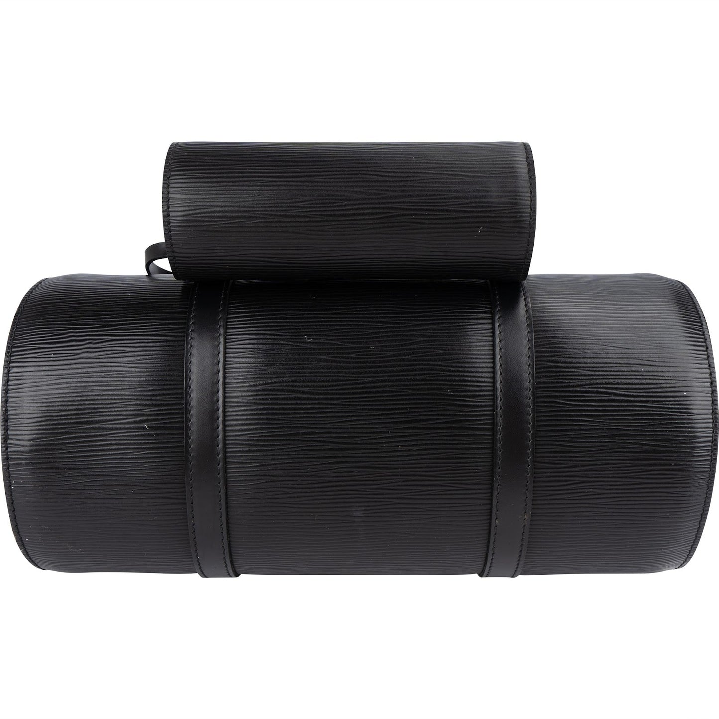 Louis Vuitton Noir Epi Leather Soufflot Set Handbag