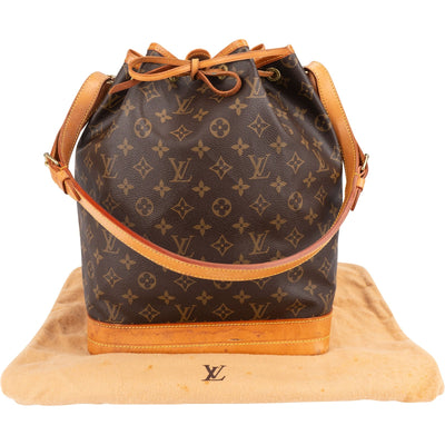 Louis Vuitton Monogram Canvas Sac Noé Grande Shoulder Bag