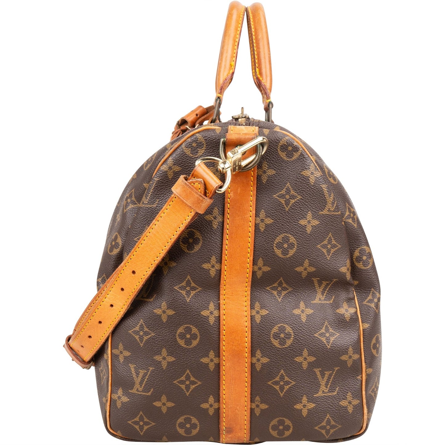 Louis Vuitton Monogram Canvas Keepall 50 Bandoulière Travel Bag