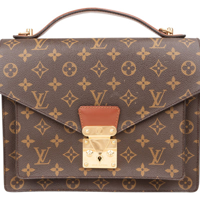Louis Vuitton Monogram Canvas Monceau Handbag