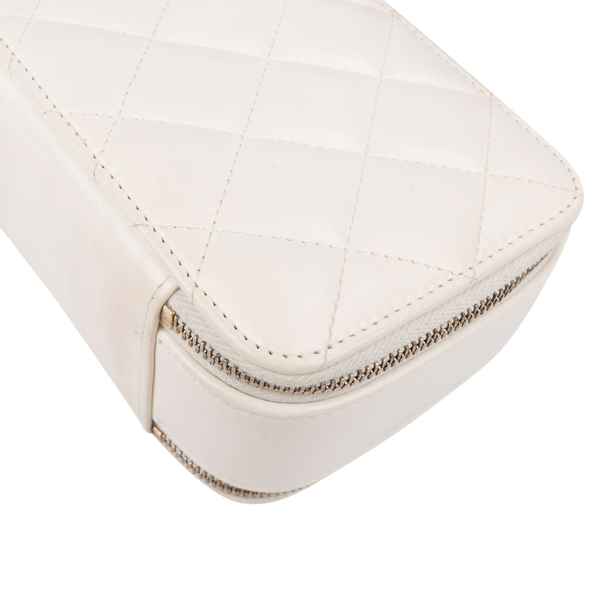 Chanel Quilted Lambskin Vanity Chain Crossbody Handbag