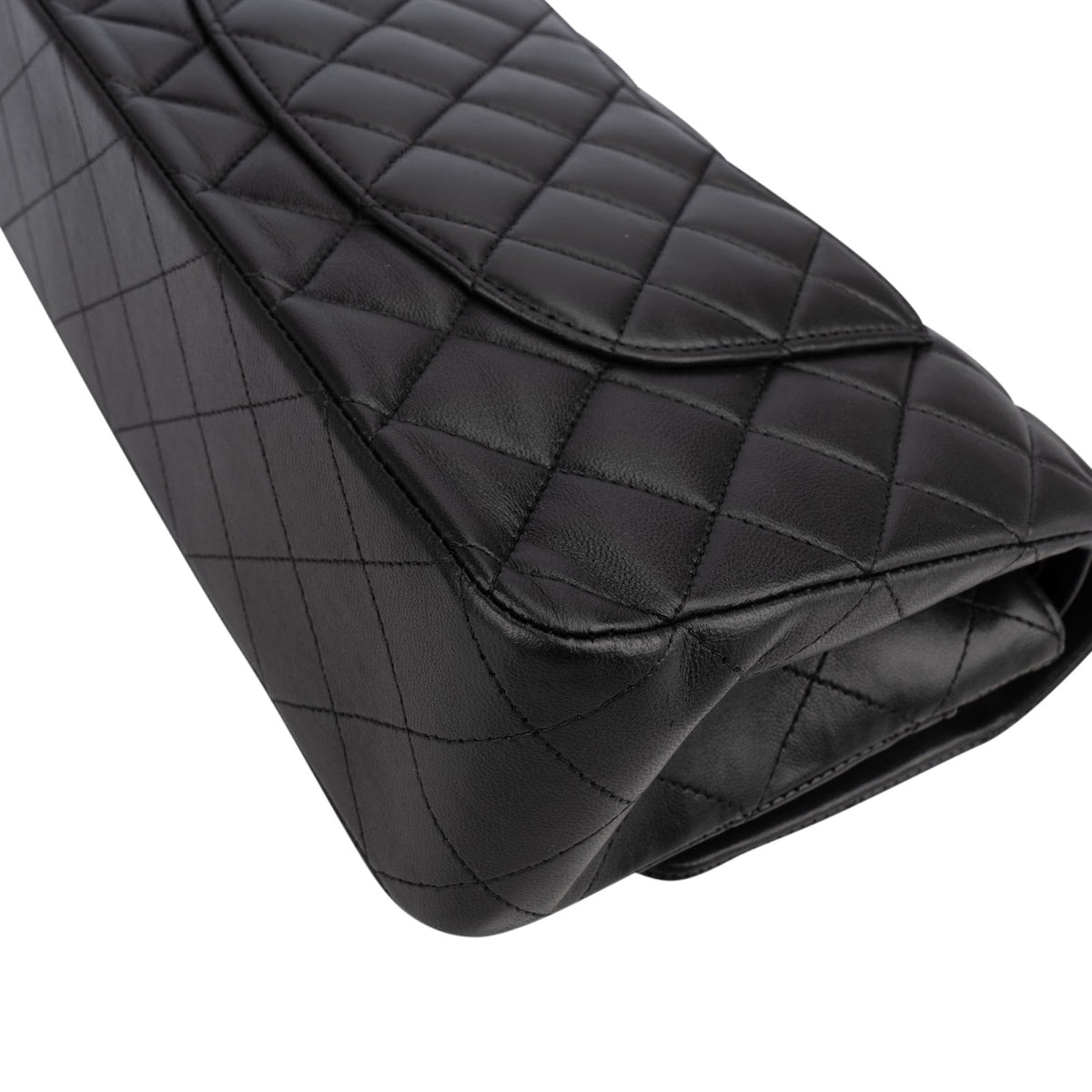 Chanel Quilted Lambskin Medium Double Flap Shoulder Bag