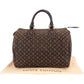 Louis Vuitton Monogram Mini Lin Speedy 30 Handbag