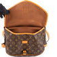 Louis Vuitton Monogram Canvas Saumur 30 Crossbody Bag