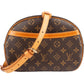 Louis Vuitton Monogram Canvas Blois aus Monogram Canvas und Vachetta-Leder – Vorderansicht