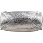 Balenciaga Metallic Crinkled Leather Small City Crossbody Handbag