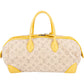 Louis Vuitton Monogram Limited Edition Printemps Denim Speedy Round Handbag