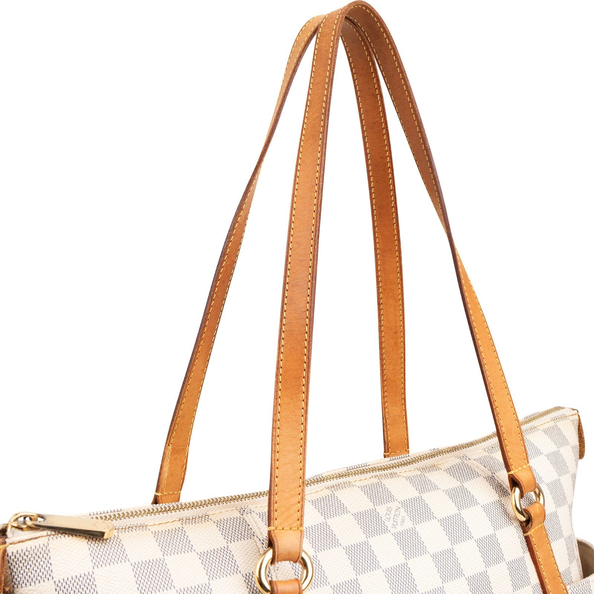 Louis Vuitton Monogram Damier Azur Canvas Totally GM Shoulder Bag