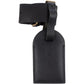 Louis Vuitton Noir Leather Luggage Tag