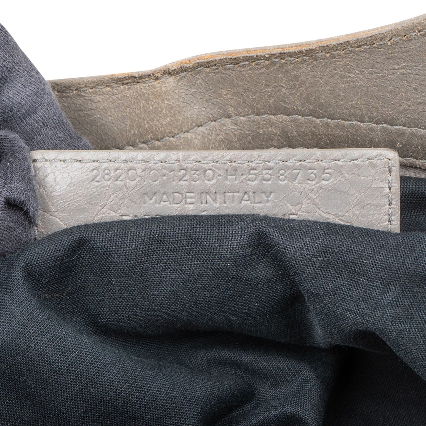 Balenciaga Grey Leather City Jumbo Handbag