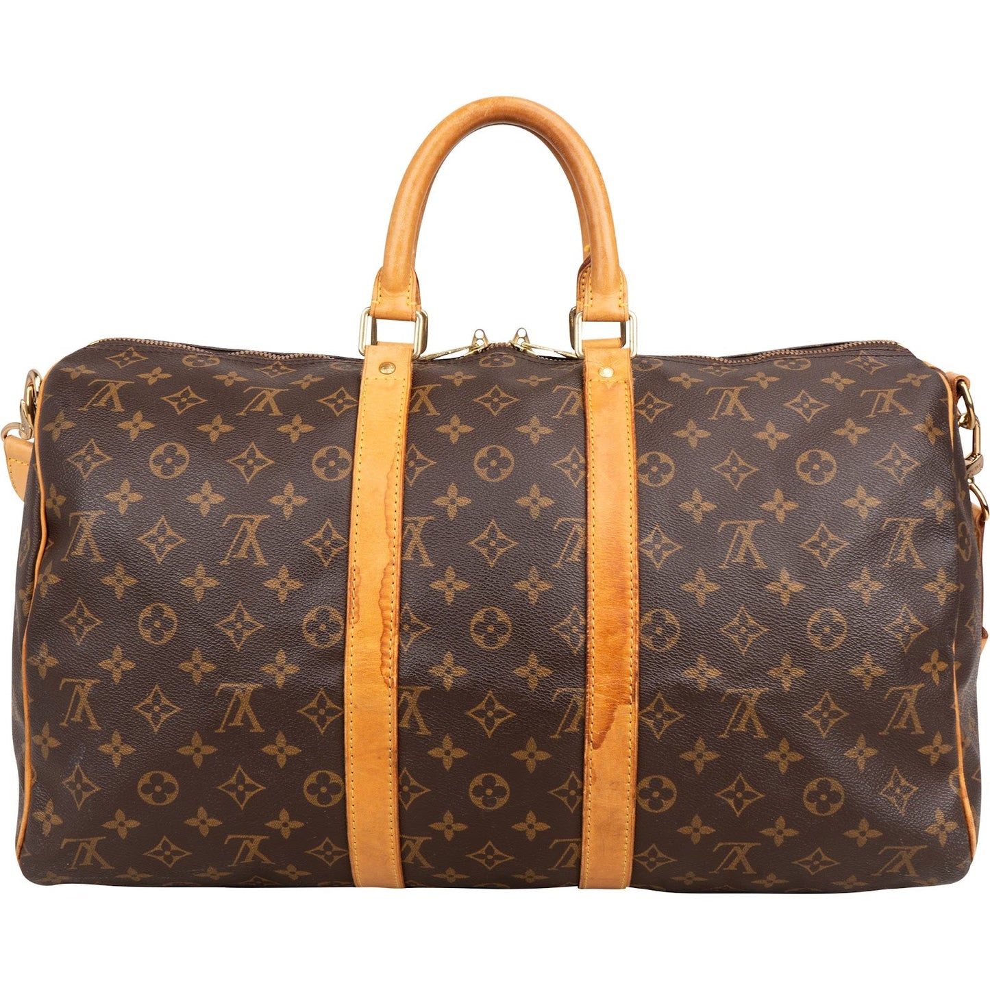 Louis Vuitton Monogram Canvas Keepall 45 Bandoulière Travel Bag