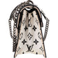 Louis Vuitton Monogram Canvas Black & White Vernis Leather Wynwood Trunk Crossbody Bag